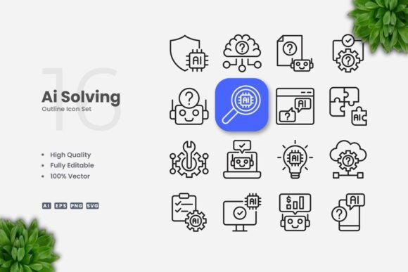 AI Solving Icons: A Strategic Tool for Modern Design
