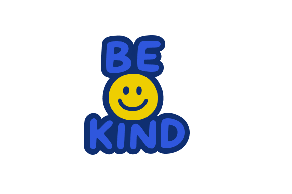 Cheerful Blue Be Kind: A Practical Illustration Asset for Designers and Creators