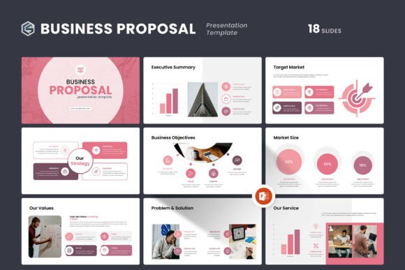Proposal PowerPoint Template: Clean & Professional Design